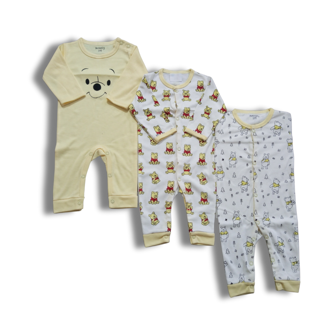 Sunshine Romper (Pack of 3)