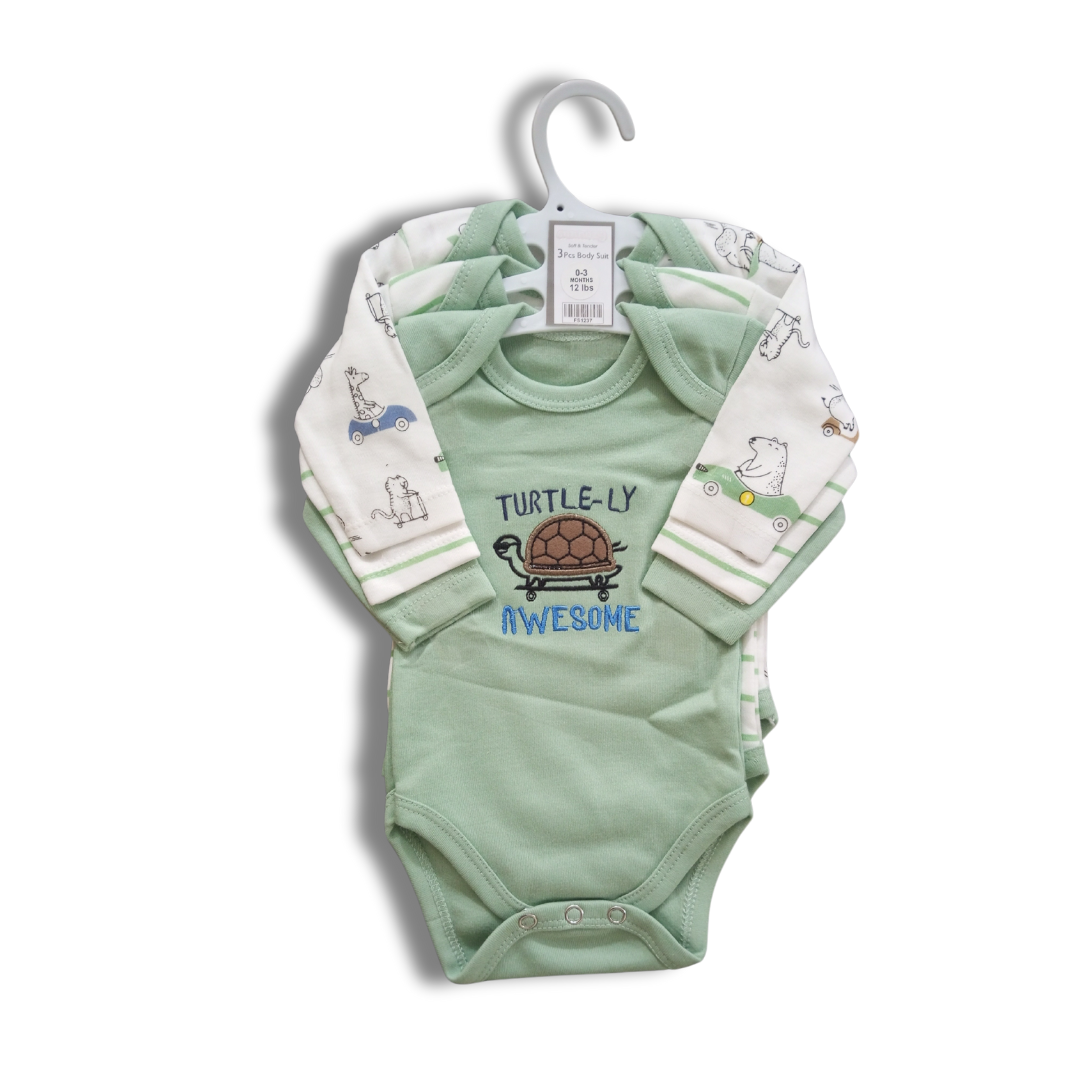 Sunshine Baby Romper (Pistachio Green)