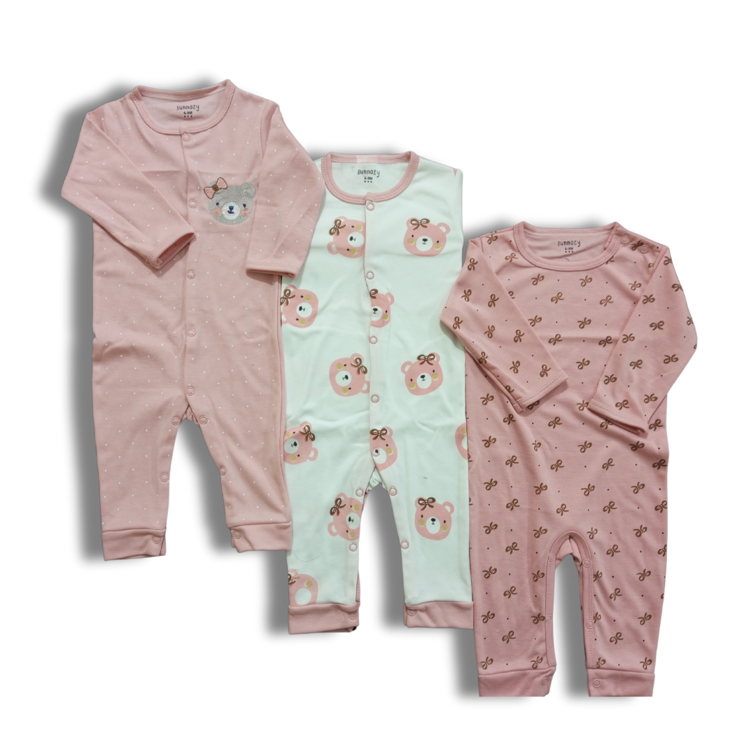 Sunshine Romper (Pack of 3)