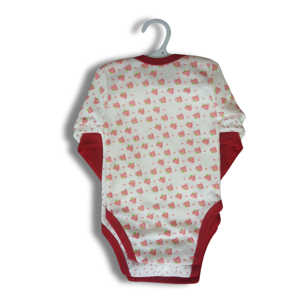 Sunshine Baby Romper (Red)