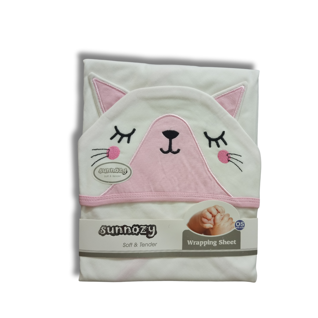 Dreamy-Kitty Baby Wrapping Shawl