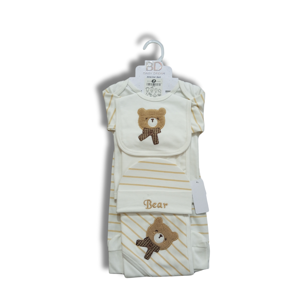 Little Teddy Cub Outfit (7-Piece)