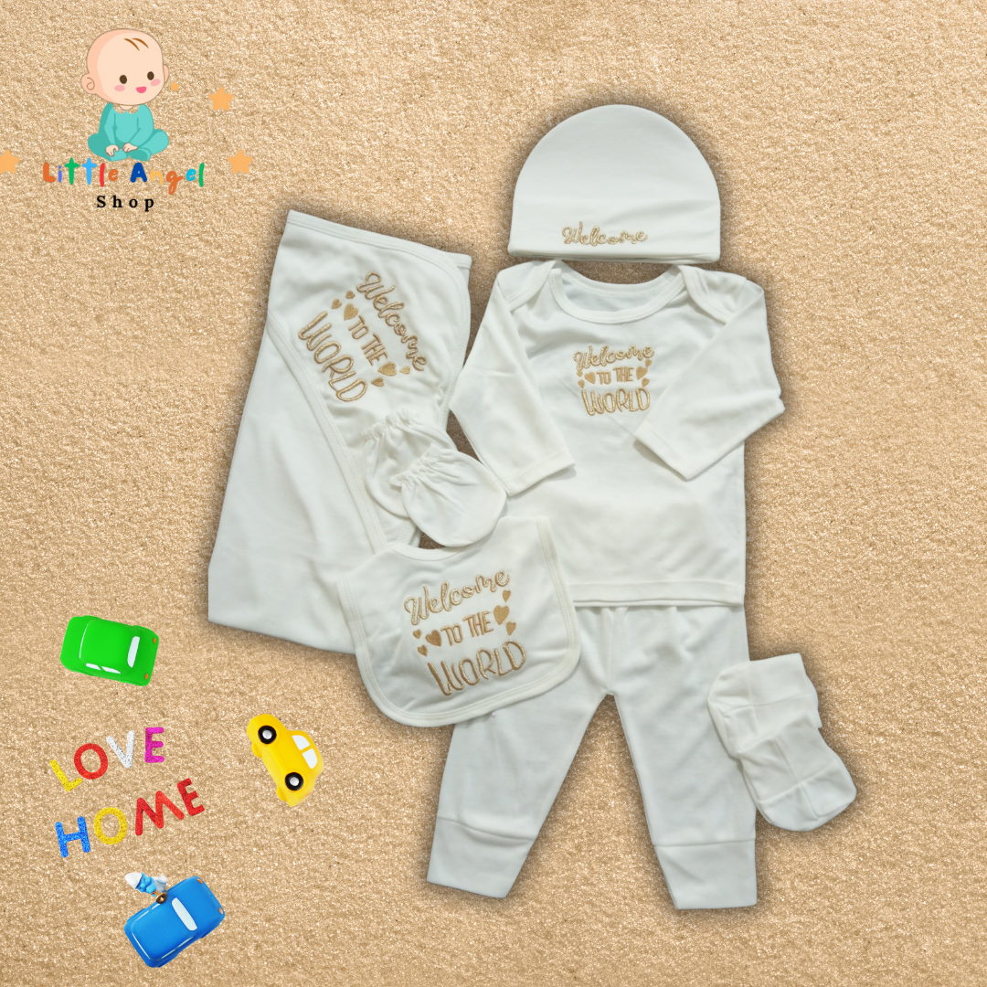 Unisex New-Born Baby Set