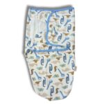 Jurassic-World Baby Swaddle (Light Blue)